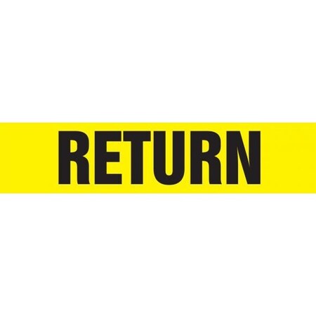 Accuform ASME ANSI PIPE MARKER RETURN RPK611CTF RPK611CTF
